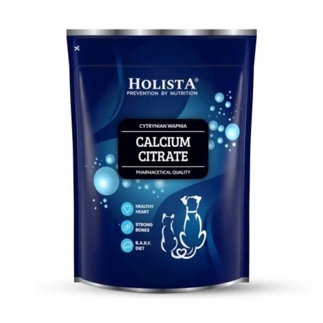 HOLISTA Calcium citrate - supplements for dogs and cats - 1000g