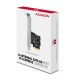 Axagon PCES-SA4X4 PCIe controller - 4x internal SATA 6G port, ASM1164, SP & LP