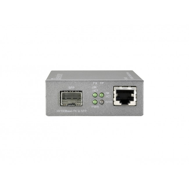 LevelOne RJ45 to SFP Managed Fast Ethernet Media Converter