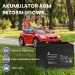 Extralink Accumulator AGM 12V 45Ah maintenance free