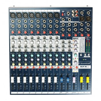 Soundcraft EFX8 - Analogowa konsoleta mikserska, procesor efekt w