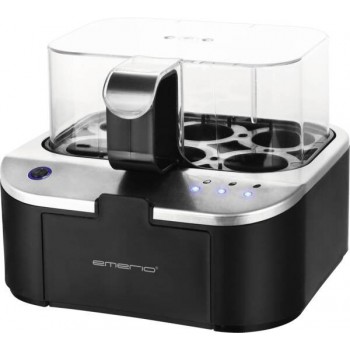 Emerio EB-123177.1 egg cooker 6 egg(s) Black, Transparent