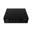 Lanberg ILGE-8P-2S-120 network switch Unmanaged Fast Ethernet (10/100) Power over Ethernet (PoE) 1U Black