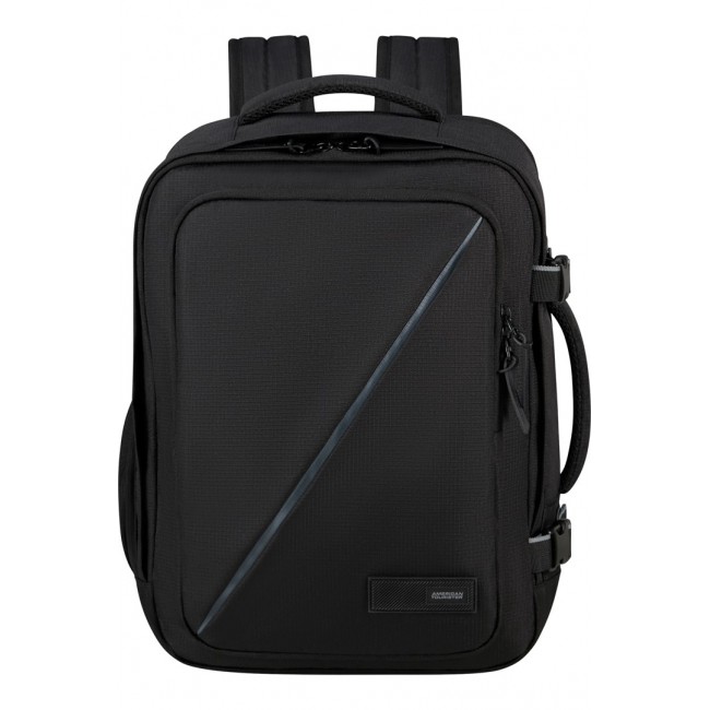 American Tourister Casual Ms backpack Casual backpack Black Recycled polyethylene terephthalate (rPET)