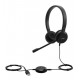 Lenovo Pro Wired Stereo VOIP Headset Head-band Office/Call center Black