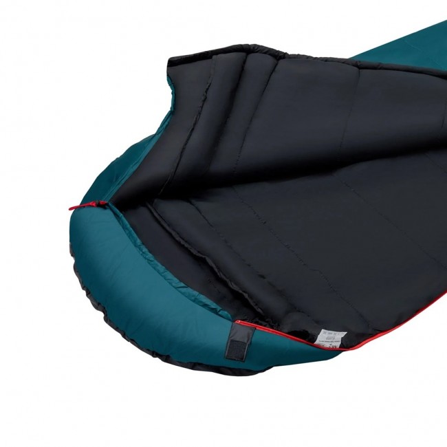 NILS Camp sleeping bag NC2003 black-red NILS Camp sleeping bag NC2003 black-red