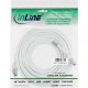 InLine Patch Cable S/FTP PiMF Cat.6A halogen free 500MHz white 10m