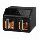 Double fat-free fryer, 2200 W, capacity 8 l, LED display Double fat-free fryer, 2200 W, capacity 8 l, LED display