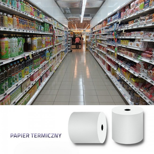 Qoltec 51892 Thermal roll 80 x 80 | 55g/m2 | 10pcs | BPA free Qoltec 51892 Thermal roll 80 x 80 | 55g/m2 | 10pcs | BPA free