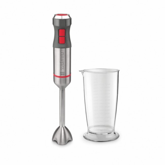 Zelmer ZHB4650 VARIO 0.7 L Immersion blender 1400 W Metallic, Red Zelmer ZHB4650 VARIO 0.7 L Immersion blender 1400 W Metallic, Red