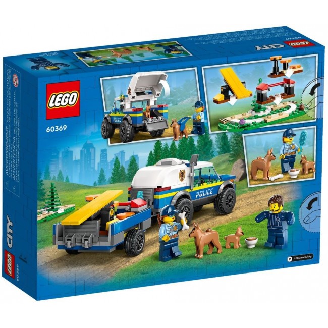 LEGO CITY 60369 MOBILE POLICE DOG TRAINING LEGO CITY 60369 MOBILE POLICE DOG TRAINING