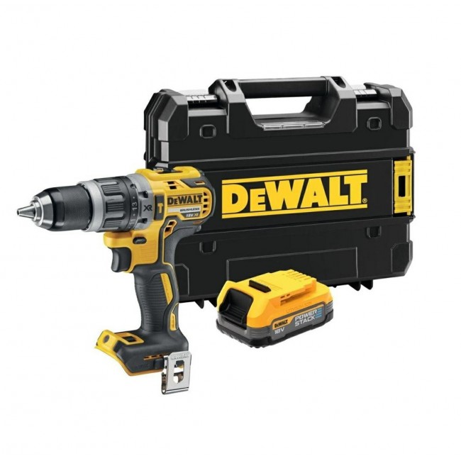 DEWALT. SCREWDRIVER UD.18V DCD796E1T 70/27Nm 1x1,7Ah POWERSTACK WITHOUT CHARGER, TSTAK DEWALT. SCREWDRIVER UD.18V DCD796E1T 70/27Nm 1x1,7Ah POWERSTACK WITHOUT CHARGER, TSTAK