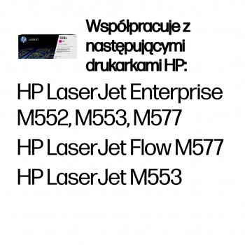 HP 508X High Yield Magenta Original LaserJet Toner Cartridge
