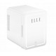 Mini fridge with LED make-up mirror ELLE 4L white