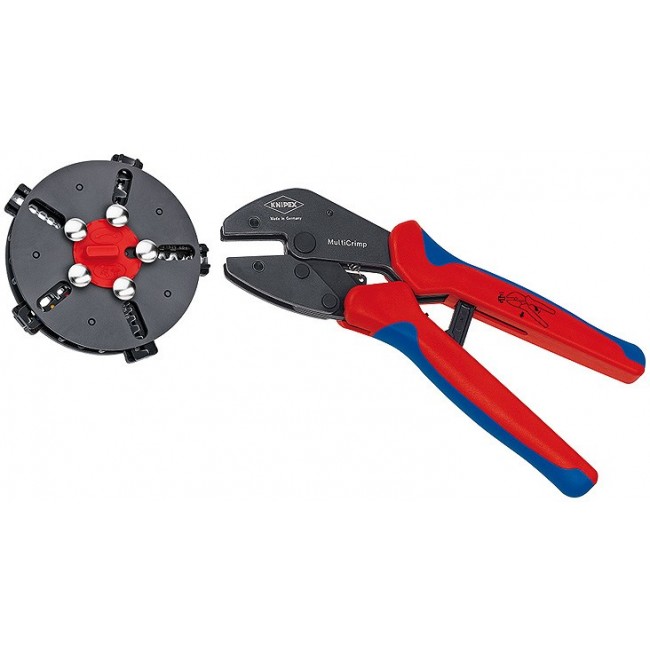 Knipex 97 33 02 cable crimper Crimping tool Blue, Red Knipex 97 33 02 cable crimper Crimping tool Blue, Red