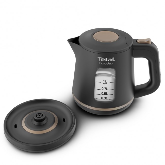 Tefal Includeo KI5338 electric kettle 1 L 2400 W Black