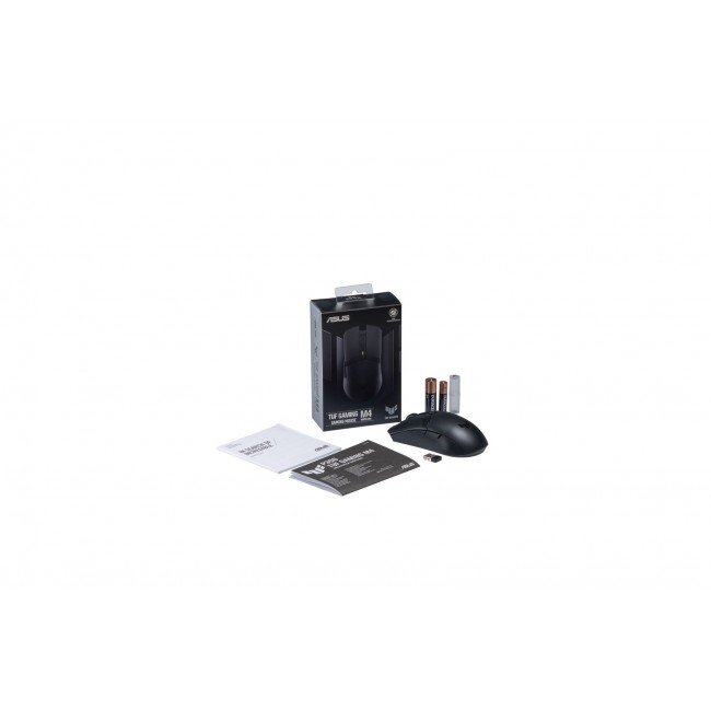 ASUS TUF Gaming M4 Wireless mouse Right-hand RF Wireless + Bluetooth Optical 12000 DPI ASUS TUF Gaming M4 Wireless mouse Right-hand RF Wireless + Bluetooth Optical 12000 DPI