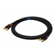 SSQ RCARCA2 SS-1432 Cable 2x RCA - 2x RCA 2 m Black SSQ RCARCA2 SS-1432 Cable 2x RCA - 2x RCA 2 m Black