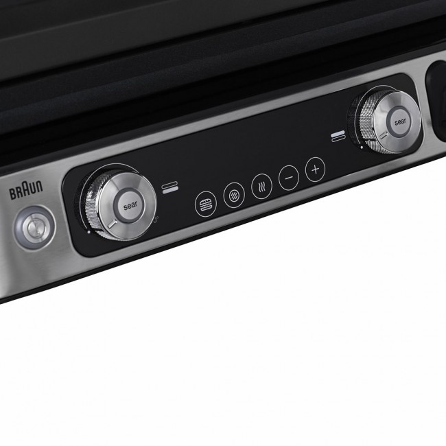 Braun MultiGrill 9 Pro CG9167 Electric Contact Grill Black, Stainless Steel