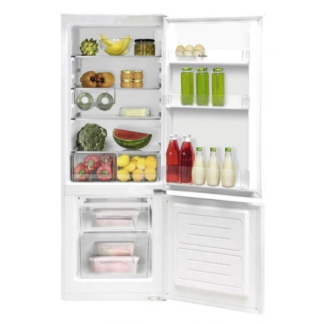 Amica BK2265.4i(E) 212-litre built-in fridge-freezer, White