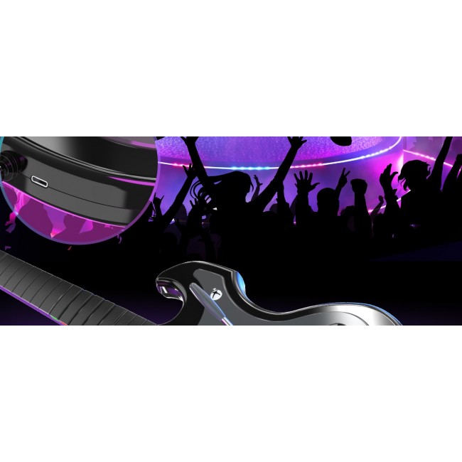 PDP Riffmaster Black, Grey Guitar Analogue / Digital PC, Xbox One, Xbox Series S, Xbox Series X