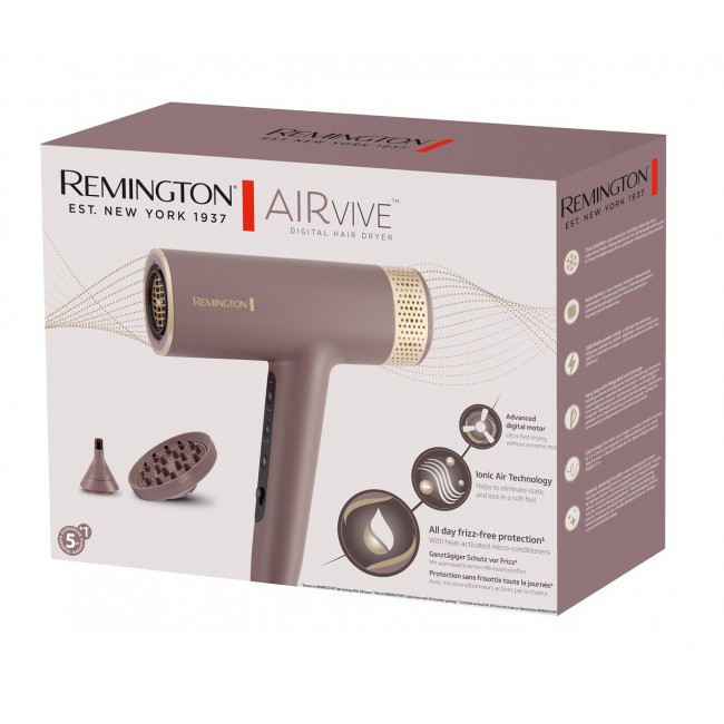 Remington EC8930 hair dryer 1600 W Pink Remington EC8930 hair dryer 1600 W Pink