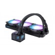 Alphacool Eisbaer Pro Aurora 360 Processor All-in-one liquid cooler 12 cm Black, White 1 pc(s)