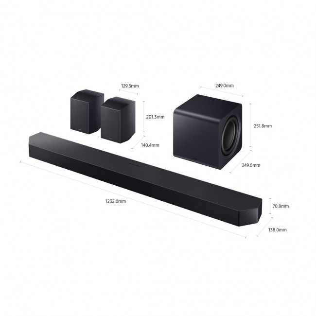 Samsung HW-Q990F Black 11.1.4 channels 756 W