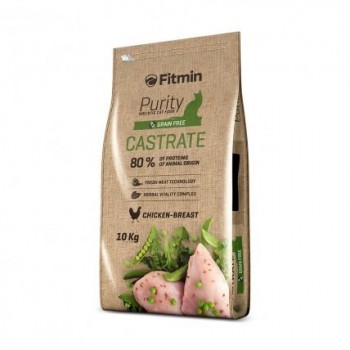 FITMIN Cat Purity Castrate - dry cat food - 10 kg