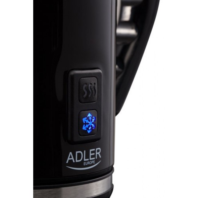 Adler AD 4478 milk frother/warmer Automatic Black, White