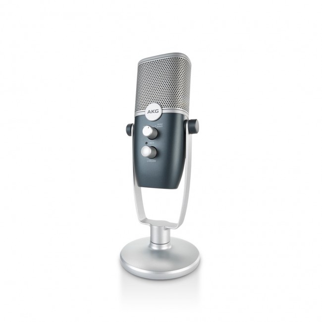 AKG Ara - professional USB condenser microphone, blue-silver AKG Ara - professional USB condenser microphone, blue-silver