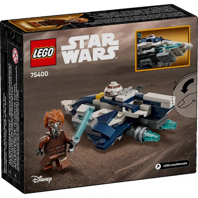 LEGO STAR WARS 75400 Plo Koon's Jedi Starfighter Microfighte LEGO STAR WARS 75400 Plo Koon's Jedi Starfighter Microfighte