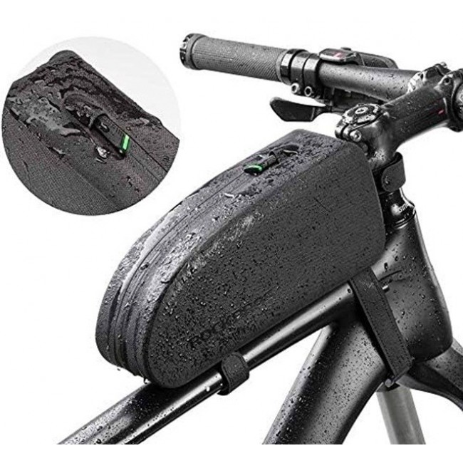 Rockbros AS-019-1 Bike frame bag Waterproof 1.6l Black Rockbros AS-019-1 Bike frame bag Waterproof 1.6l Black