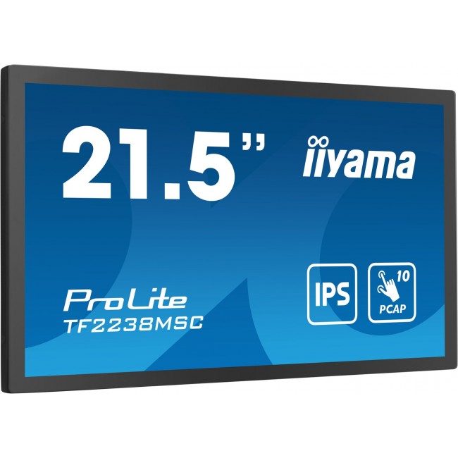 iiyama TF2238MSC-B1 Signage Display Digital A-board 55.9 cm (22 iiyama TF2238MSC-B1 Signage Display Digital A-board 55.9 cm (22