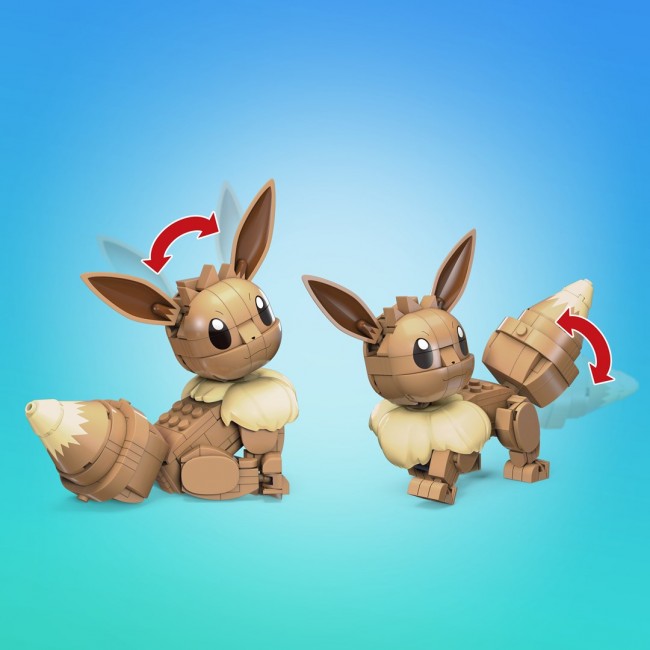 MEGA Pok mon Building Toy Kit Eevee with 1 Action Figure (215 Pieces) for Kids MEGA Pok mon Building Toy Kit Eevee with 1 Action Figure (215 Pieces) for Kids