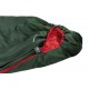 High Peak Lite Pak 1200 Mummy sleeping bag Polyester Green, Red 23263