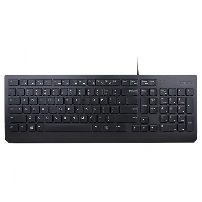 Lenovo Essential keyboard Universal USB QWERTY US English Black Lenovo Essential keyboard Universal USB QWERTY US English Black