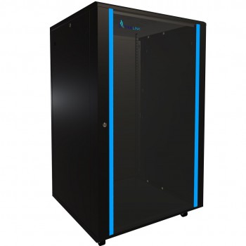 Extralink Rackmount cabinet 27U 800x800 Black standing