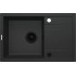 Granite sink 1-bowl with drainer