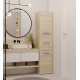 Topeshop S43 SONOMA bathroom storage cabinet Oak Topeshop S43 SONOMA bathroom storage cabinet Oak