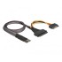 DeLOCK M.2 Key M to U.2 SFF-8639 NVMe Adapter with 50 cm cable