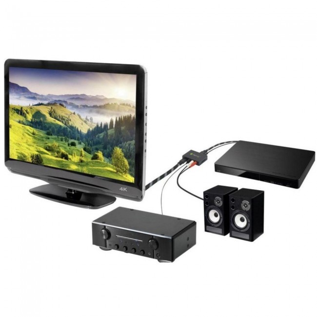 Techly Audio Extractor HDMI SPDIF + RCA R/L IDATA HDMI-EA Techly Audio Extractor HDMI SPDIF + RCA R/L IDATA HDMI-EA
