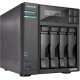Asustor LOCKERSTOR 4 Gen2 (AS6704T) NAS Desktop Intel Celeron N N5105 4 GB DDR4 0 TB ADM Black