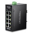 Trendnet TI-ELC80 network switch Unmanaged Fast Ethernet (10/100) Black