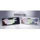 HATOR Rockfall 3 TKL Wireless, white, QMK/VIA, OMA profile white-black keycaps Keyboard - linear mechanical hotswap switches - US - ANSI Layout