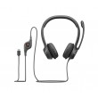 Logitech H390 Headset Wired Head-band Calls/Music USB Type-C Black