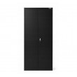 Iron Mate SATURN Metal Utility Cupboard 185x90x45 Black RAL9005