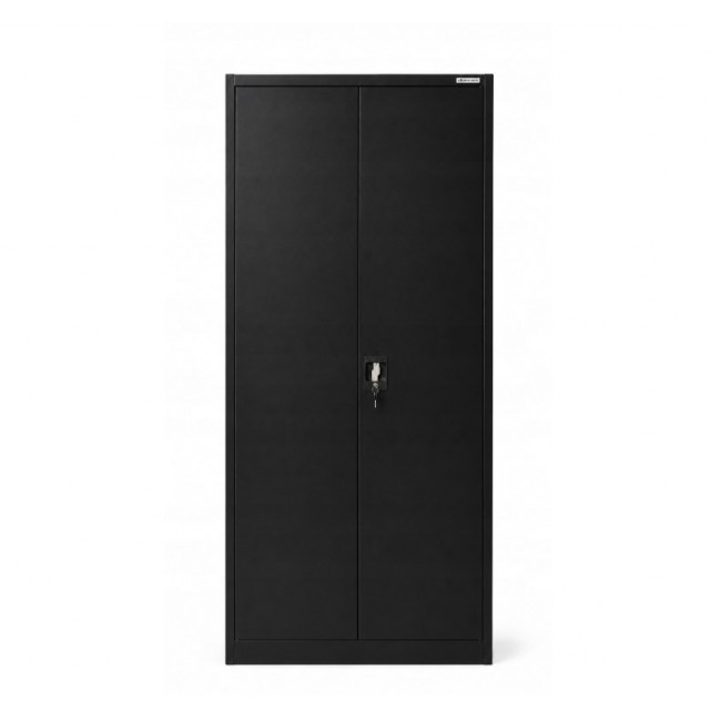 Iron Mate SATURN Metal Utility Cupboard 185x90x45 Black RAL9005