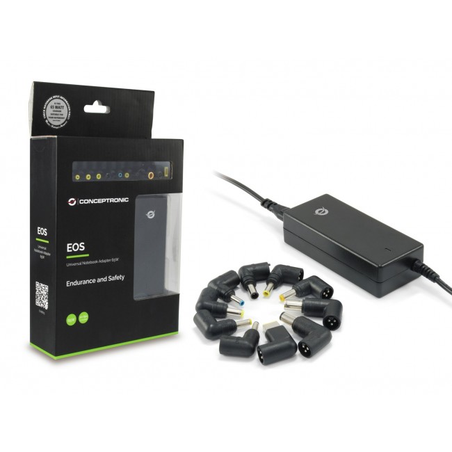 Conceptronic Universal Notebook Adapter 65W