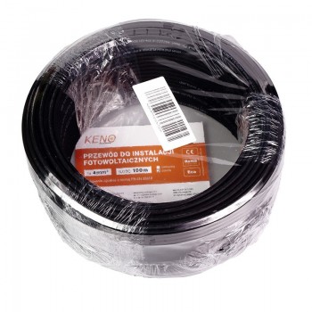 Keno Energy solar cable 4 mm black, 100m